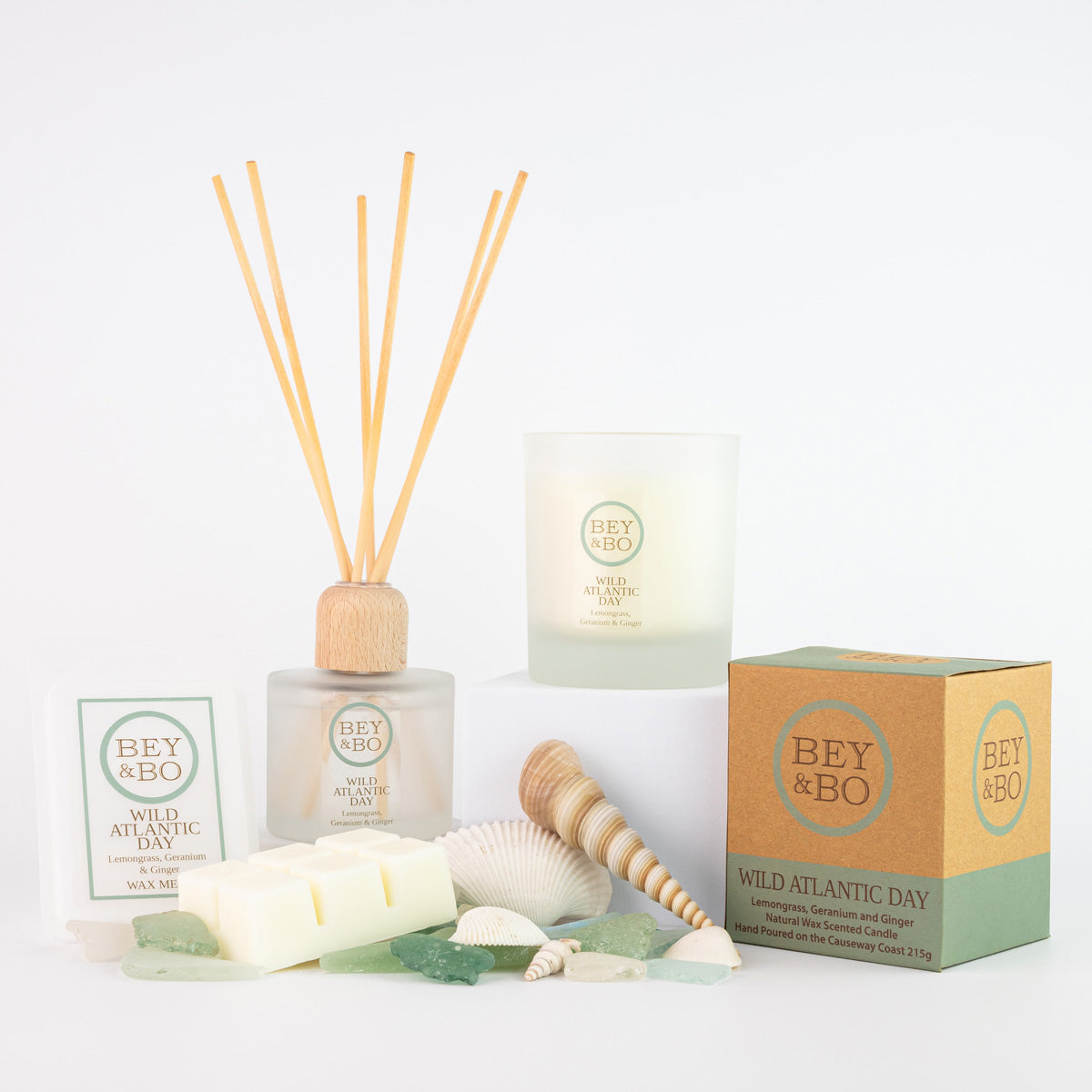 Lemongrass & Ginger Reed Diffuser: Wild Atlantic Day