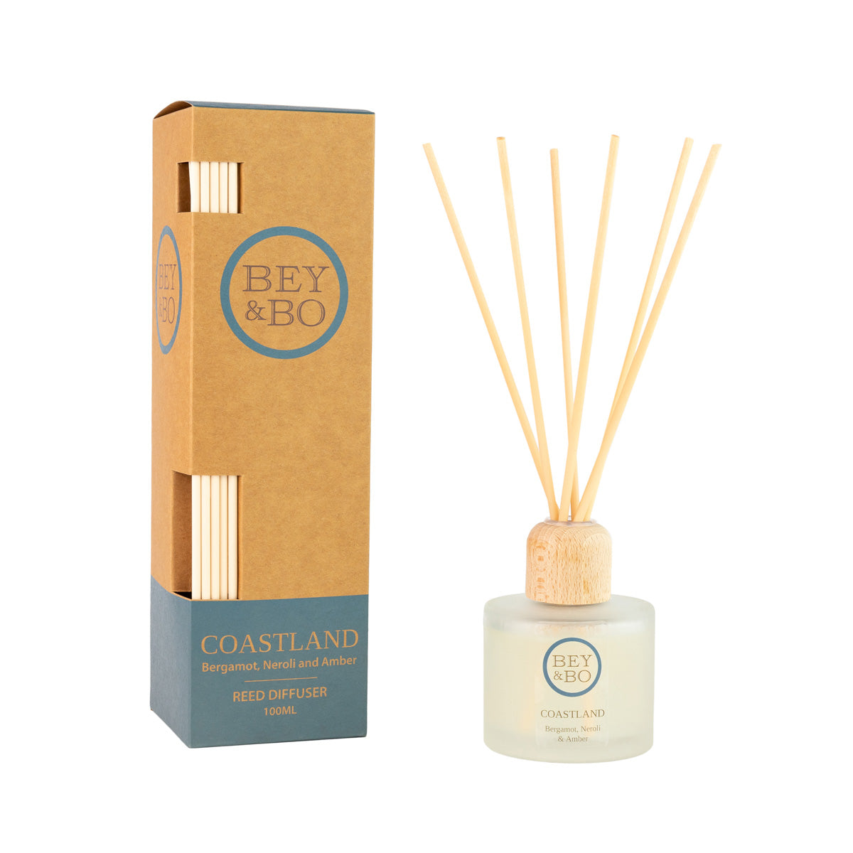 Eco-Conscious Coastland Reed Diffuser