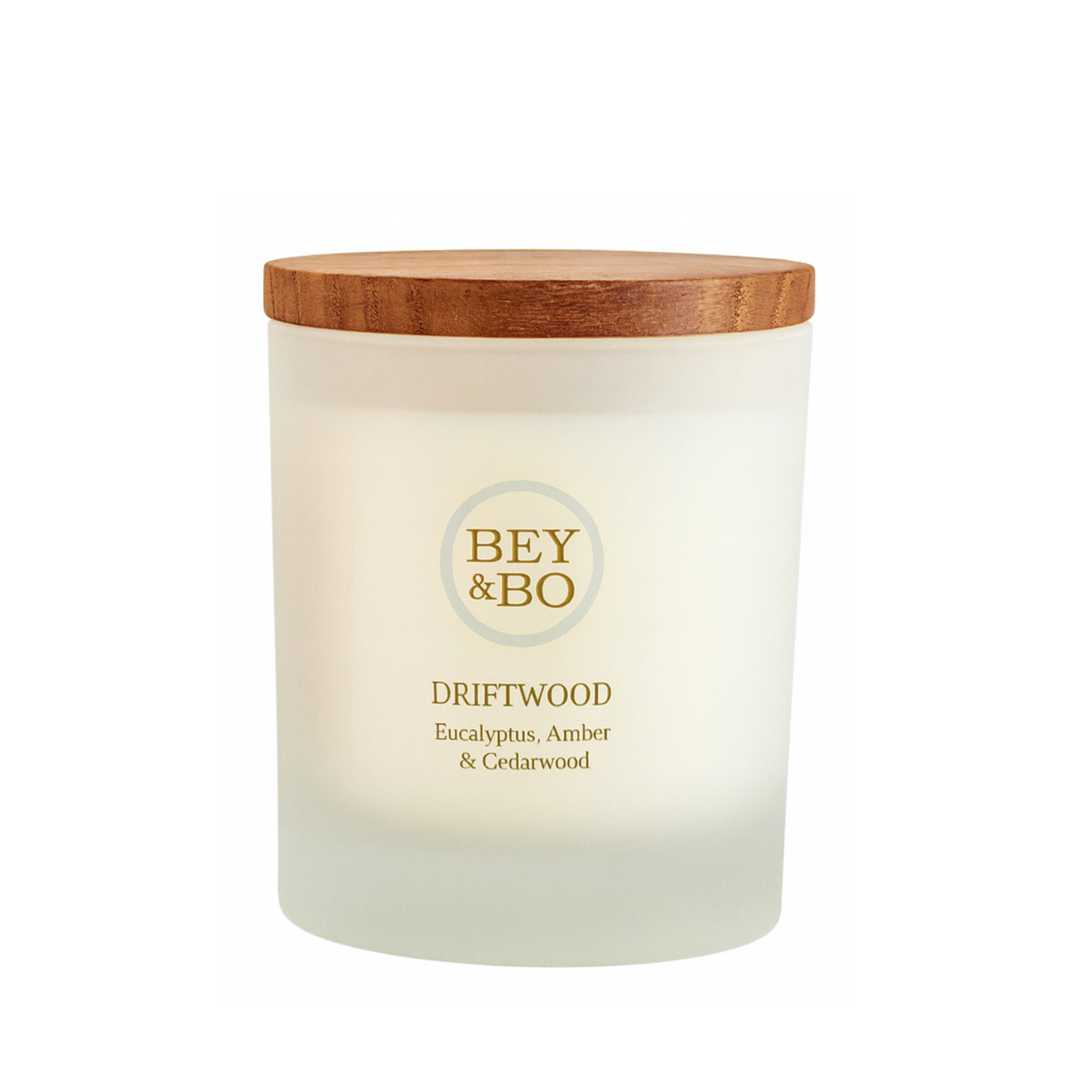 Eucalyptus, Amber & Cedarwood Candle: Driftwood