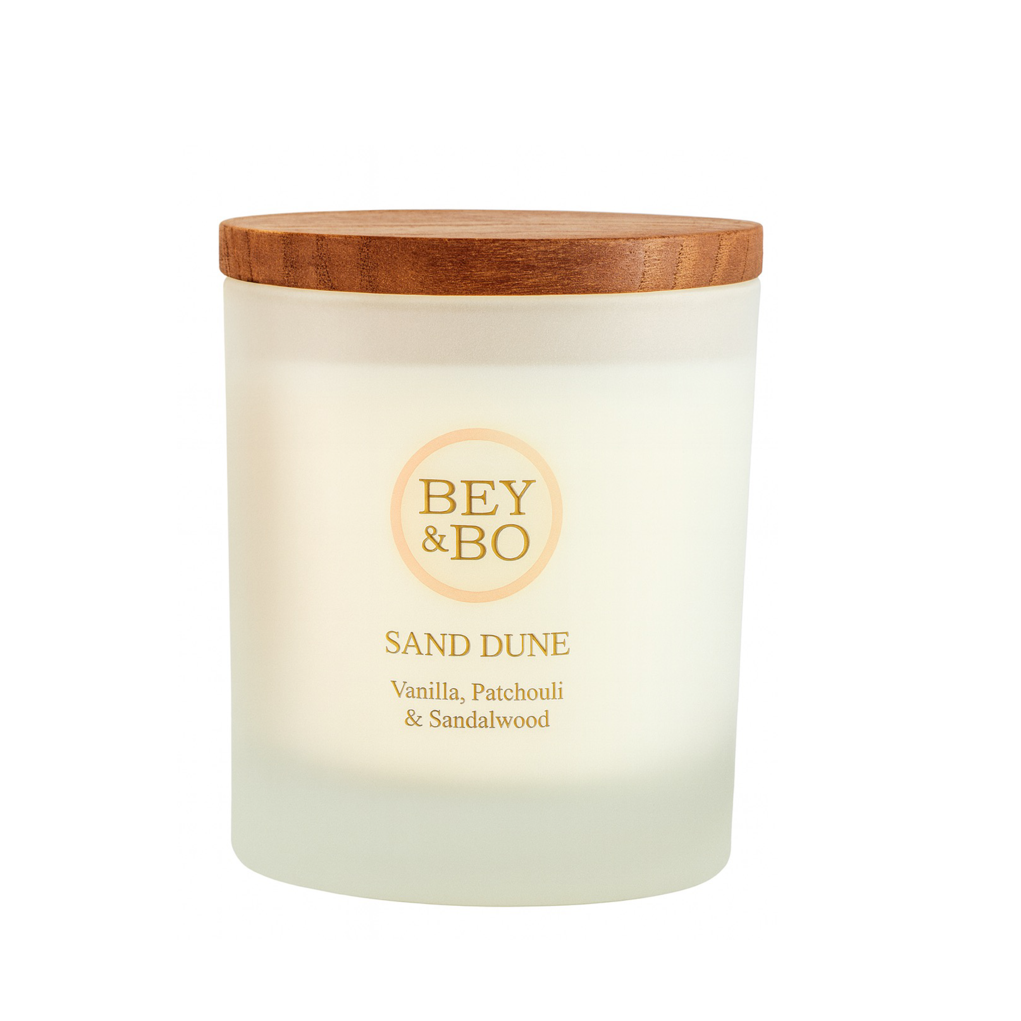 Vanilla, Patchouli & Sandalwood Candle: Sand Dune