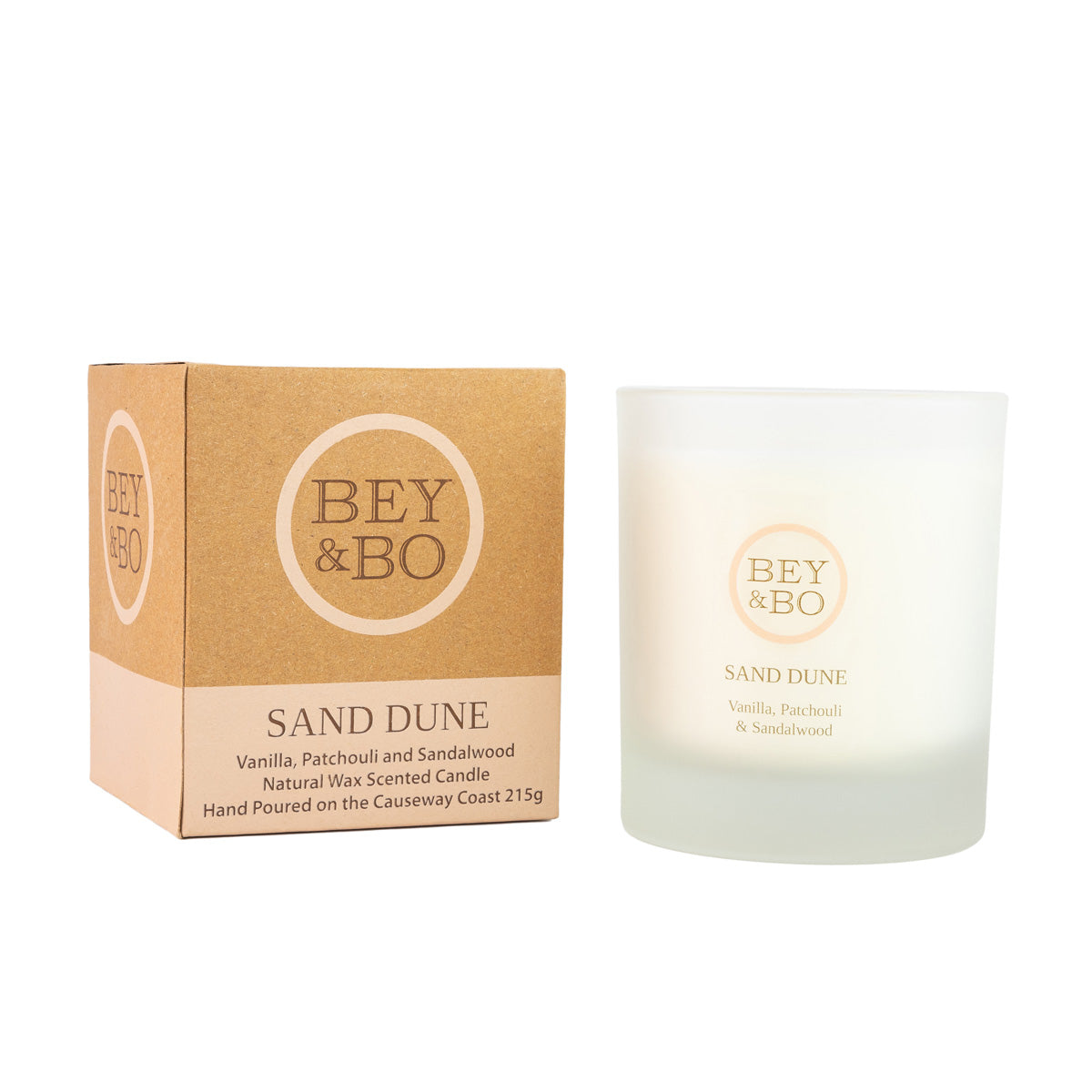 Sand Dune Natural Wax Candle