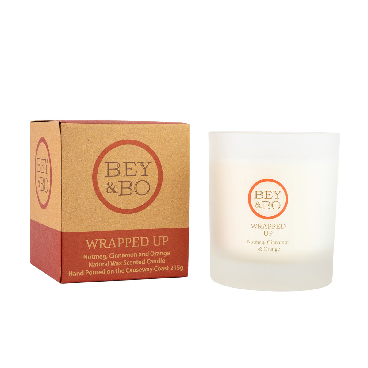 Wrapped Up Natural Wax Candle