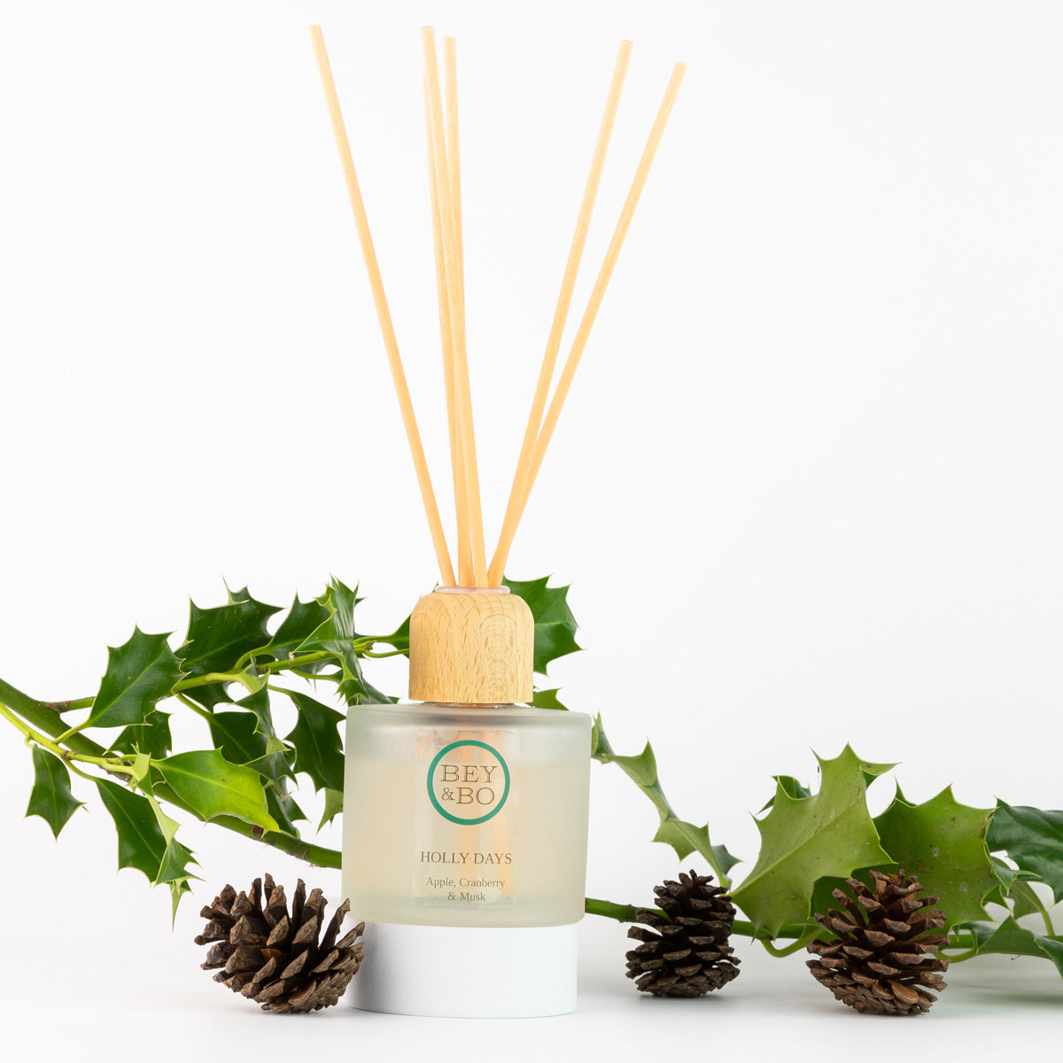 Apple & Cranberry Reed Diffuser: Holly Days