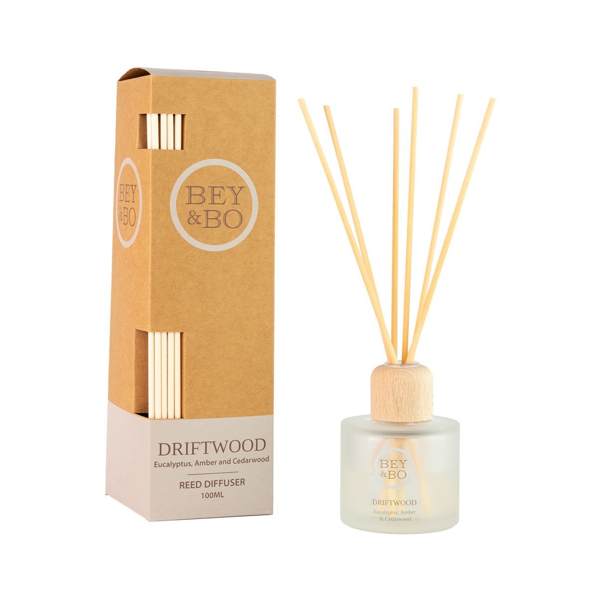 Eco-Conscious Driftwood Reed Diffuser